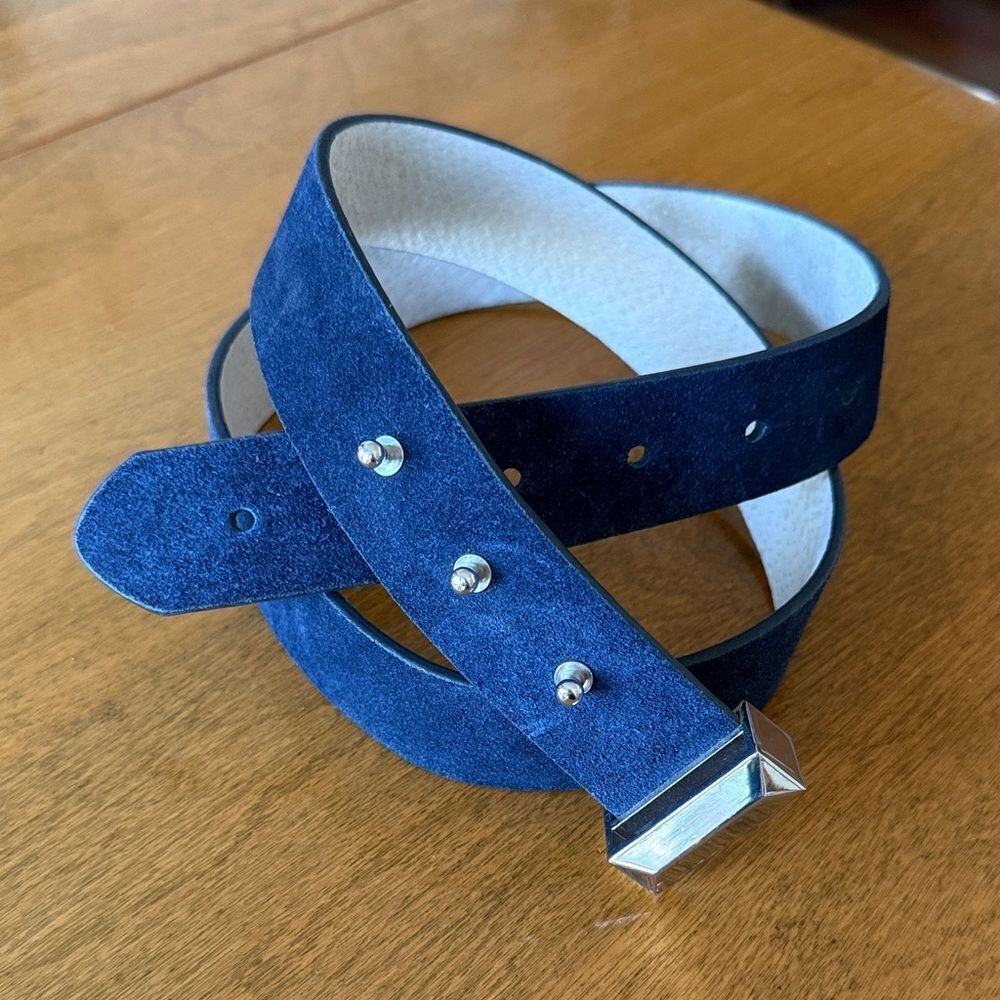 WHBM suede belt